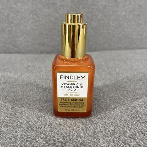 Findley All-in-One Face Serum with Vitamin C and Hyaluronic Acid Hydrating 2 oz